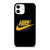 NIKE YELLOW ROPE LOGO iPhone 12 Case NIKE YELLOW ROPE LOGO iPhone 12 Case
