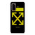 OFFWHITE LOGO YELLOW Samsung Galaxy S20 Case
