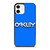 OAKLEY LOGO BLUE SOLID iPhone 12 Case