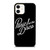 PANIC AT THE DISCO BLACK WHITE iPhone 12 Case