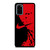NIKE SWOOSH LOGO RED BLACK Samsung Galaxy S20 Plus Case