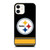 PITTSBURGH STEELERS LOGO STRIPE iPhone 12 Case