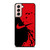 NIKE SWOOSH LOGO RED BLACK Samsung Galaxy S21 Case
