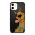 SCOOBY DOO CRAZY FACE iPhone 12 Case