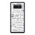 GREY'S ANATOMY STORY Samsung Galaxy Note 8 Case