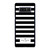 KATE SPADE NEW YORK BLACK WHITE STRIPES Samsung Galaxy Note 8 Case
