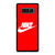 NIKE SWOOSH LOGO RED Samsung Galaxy Note 8 Case