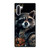 ROCKET RACCOON GUARDIAN OF GALAXY ART Samsung Galaxy Note 10 Case