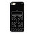 OFF WHITE BLACK CARBON iPod Touch 6 Case