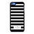KATE SPADE NEW YORK BLACK WHITE STRIPES iPod Touch 7 Case