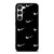 BLACK NIKE LOGO PATTERN Samsung Galaxy S23 Case