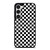 BLACK WHITE CHECKERED Samsung Galaxy S23 Case