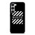 OFF WHITE LOGO CENTER STRIPE Samsung Galaxy S23 Case