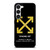 OFF WHITE YELLOW LOGO X APPLE Samsung Galaxy S23 Case