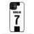 CRISTIANO RONALDO JERSEY 7 JUVENTUS iPhone 12 Mini Case