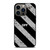 OFF WHITE LOGO STRIPE iPhone 13 Pro Case