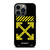 OFF WHITE LOGO YELLOW STRIPE iPhone 13 Pro Case