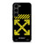 OFF WHITE LOGO YELLOW STRIPE Samsung Galaxy S23 Plus Case