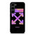 OFF WHITE PURPLE SPRAY Samsung Galaxy S23 Plus Case