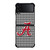 ALABAMA HOUNDSTOOTH CRIMSON TIDE Samsung Galaxy Z FLip4 5G Case Cover