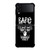 BAPE BLACK SKULL STUSSY Samsung Galaxy Z FLip4 5G Case Cover