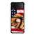 BASEBALL GLOVE AMERICAN FLAG Samsung Galaxy Z FLip4 5G Case Cover
