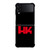 HECKLER AND KOCH Black Samsung Galaxy Z FLip4 5G Case Cover