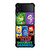 INSIDE OUT ALL CHARACTER Disney Samsung Galaxy Z FLip4 5G Case Cover