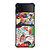 JMD STYLING STICKERS BOMB Samsung Galaxy Z FLip4 5G Case Cover