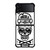 SKULL SKATEBOARD TEAM LOGO Samsung Galaxy Z FLip4 5G Case Cover
