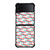 SUPREME RED BLUE PATTERN Samsung Galaxy Z FLip4 5G Case Cover