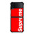 SUPREME RED LOGO Samsung Galaxy Z FLip4 5G Case Cover