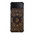 TRUE RELIGION GOLD ART Samsung Galaxy Z FLip4 5G Case Cover