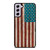 AMERICAN FLAG USA WOOD 2 Samsung Galaxy S21 FE Case