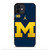 MICHIGAN WOLVERINES BLUE LOGO iPhone 12 Mini Case