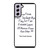 FRIENDS QUOTE GOODBYE Samsung Galaxy S21 FE Case