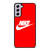 NIKE SWOOSH LOGO RED Samsung Galaxy S21 FE Case