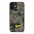 NIKE LOGO CAMO ARMY iPhone 12 Mini Case