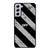 OFF WHITE LOGO STRIPE Samsung Galaxy S21 FE Case
