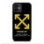 OFF WHITE YELLOW LOGO X APPLE iPhone 12 Mini Case