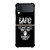 BAPE BLACK SKULL STUSSY Samsung Galaxy Z FLip 3 5G Case Cover