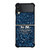 COACH NEW YORK BLUE STONE Samsung Galaxy Z FLip 3 5G Case Cover