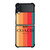 COACH NEW YORK STRIPES 2 Samsung Galaxy Z FLip 3 5G Case Cover