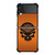 HARLEY DAVIDSON MOTORCYCLE SKULL LOGO Samsung Galaxy Z FLip 3 5G Case Cover