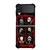 HORROR MOVIES VILLAIN CHARACTERS Samsung Galaxy Z FLip 3 5G Case Cover
