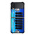 JEEP WRANGLER POLAR FRONT BLUE Samsung Galaxy Z FLip 3 5G Case Cover