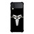 KOBE BLACK MAMBA LOGO BLACK Samsung Galaxy Z FLip 3 5G Case Cover