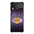 LA LAKERS WOOD DESIGN Samsung Galaxy Z FLip 3 5G Case Cover