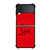 LOUBOUTIN LOGO Samsung Galaxy Z FLip 3 5G Case Cover