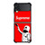 MARSHMALLOW X SUPREME Samsung Galaxy Z FLip 3 5G Case Cover MARSHMALLOW X SUPREME Samsung Galaxy Z FLip 3 5G Case Cover